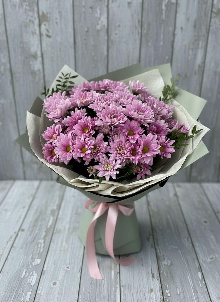 Букет цветов из: Хризантемы в Подгорной Ставропольского края