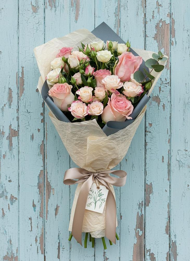 Букет цветов из: Розы в Подгорной Ставропольского края