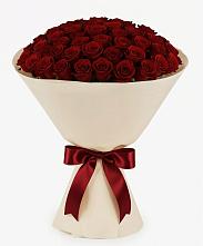 Букет 101 Бордовая роза Блэк Бакарра в Подгорной Ставропольского края
