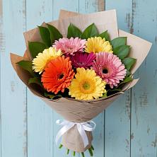 Букет цветов из:  Герберы в Подгорной Ставропольского края