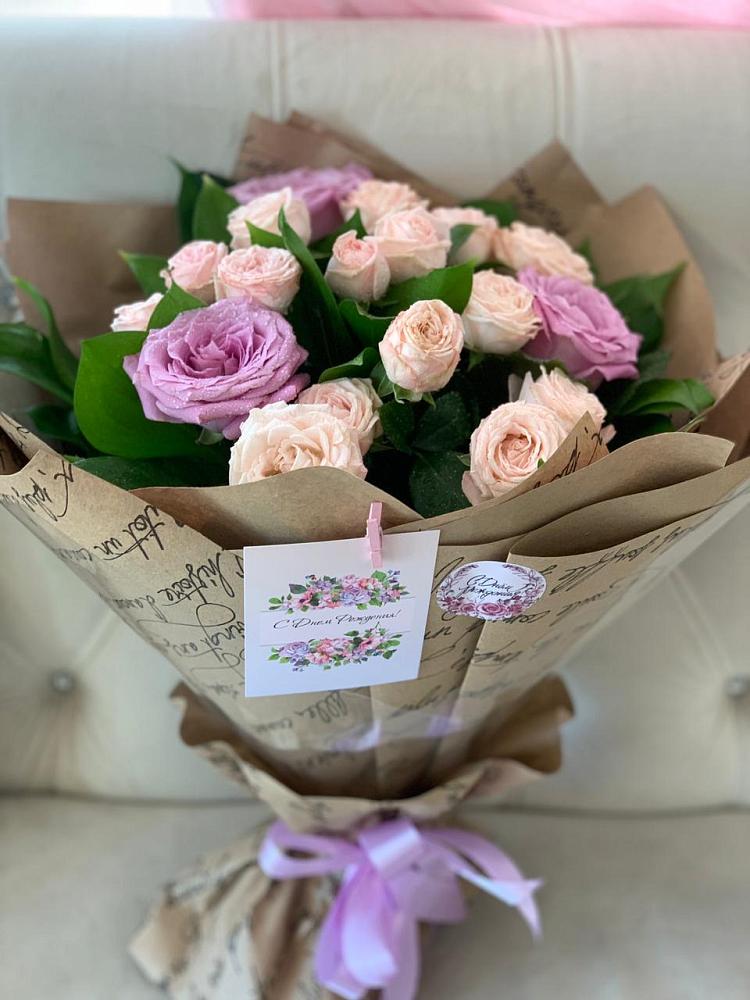 Букет цветов из: Розы в Подгорной Ставропольского края