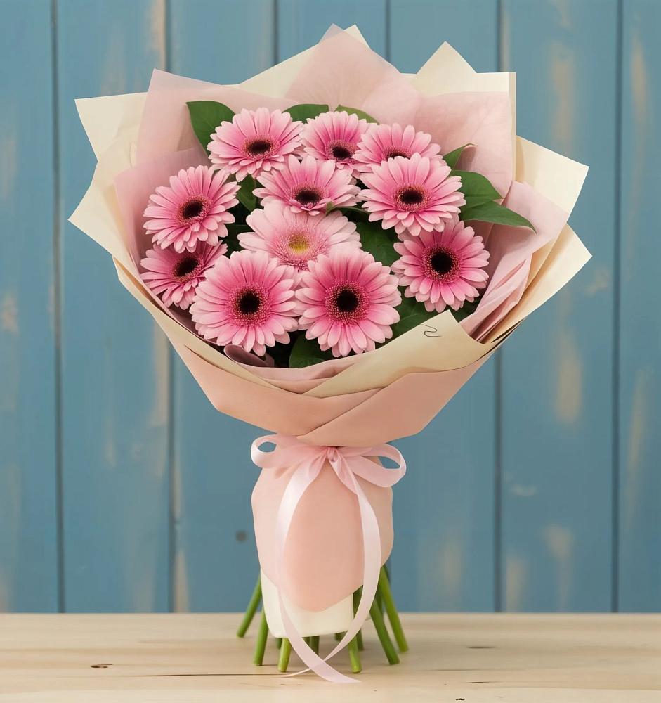 Букет цветов из: Герберы в Подгорной Ставропольского края