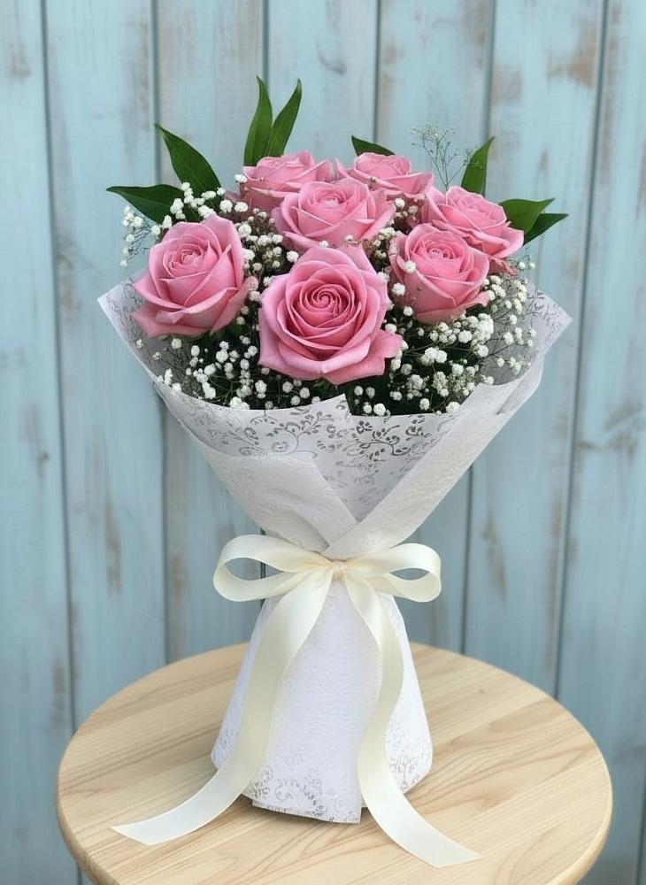 Букет цветов из: Розы в Подгорной Ставропольского края