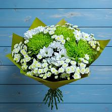 Букет цветов из:  Хризантемы в Подгорной Ставропольского края