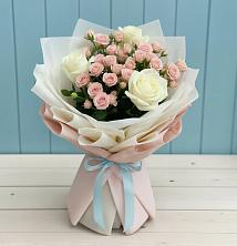 Букет цветов из:  Розы в Подгорной Ставропольского края