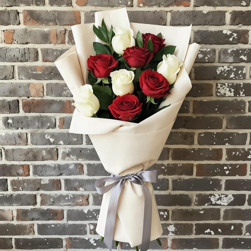 Букет цветов из: Розы в Подгорной Ставропольского края