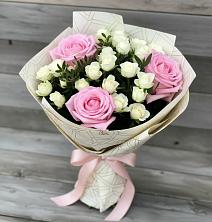 Букет цветов из:  Розы в Подгорной Ставропольского края