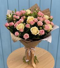 Букет цветов из:  Розы в Подгорной Ставропольского края