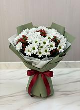 Букет цветов из:  Хризантемы в Подгорной Ставропольского края